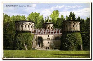 Luxembourg - The Three Acorns - Old Postcard