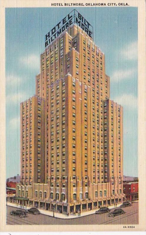 Oklahoma Oklahoma City Hotel Biltmore Curteich