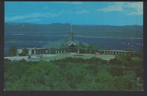 TX AUSTIN St. Luke's On the Lake Episcopal Church over Lake Travis - Chrome