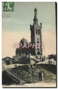 Old Postcard Marseille Monument Mobile