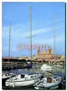 Postcard Modern Msida Creek Malta