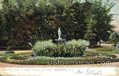 Fountain And Lily Pond - Paterson, New Jersey NJ  