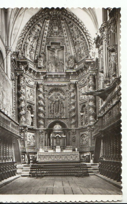 Spain Postcard - Burgos - Monasterio De Las Huelgas - Altar Mayor - Ref 13241A