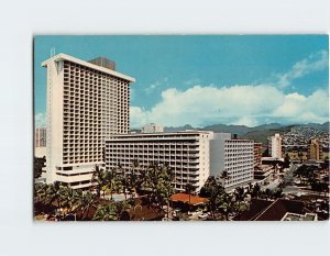 Postcard Princess Kaiulani Hotel A Sheraton Hotel Waikiki Hawaii USA