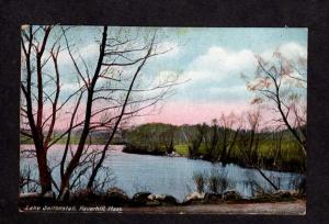 MA Vintage View Lake Saltonstall Haverhill Mass Massachusetts Postcard