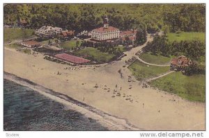 Aerial View, Ocean Crest Manor, Bay View, Saco, Maine, PU-1948