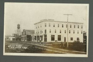 Big Falls MINNESOTA RP 1909 MAIN STREET STORES nr Northome Littlefork Blackduck