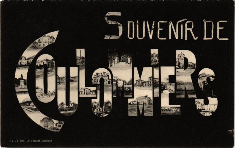 CPA Souvenir de COULOMMIERS (249708)