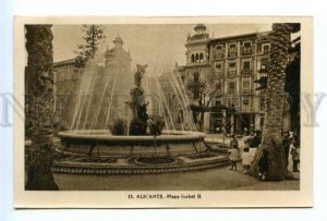 494918 SPAIN Alicante Elizabeth II Square Vintage Roisin postcard