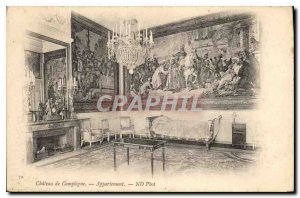Postcard Old Chateau de Compiegne Apartment