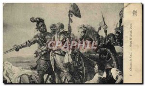 Postcard Old Chateau De Pau Henri IV before Paris