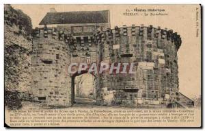 Old Postcard Vezelay La Porte Neuve