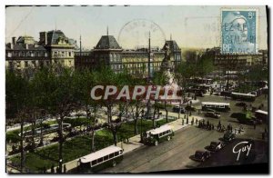 Postcard Modern Marvels Paris and Place de la Republique