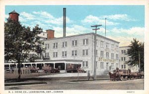 Leamington, Ontario Canada H.J. Heinz Co., White Border, Vintage Postcard U17943