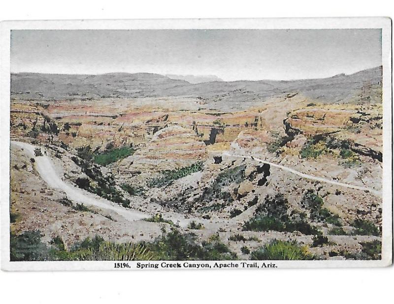 Spring Creek Canyon Apache Trail Arizona