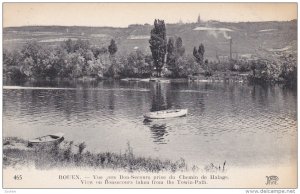 ROUEN, Seine Maritime, France, 1900-1910's; View On Bonsecours Taken From The...