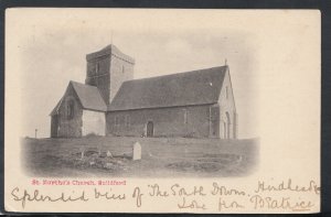 London Postcard - St Martha's Church, Guildford      T4640