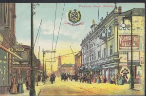 Lincolnshire Postcard - Freeman Street, Grimsby   DR938