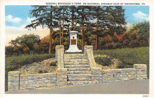 General Braddock's Tomb, on National Highway Uniontown, Pennsylvania PA s 