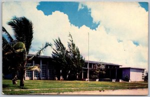 Guam 1960s Postcard Modern Guam Congress Building