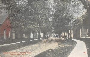 MOORES HILL, IN Indiana SOUTH BROADWAY Sparta Township DEARBORN COUNTY  c1910's