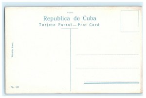 Luz Caballero Statue Monument Havana Cuba Postcard (E11)