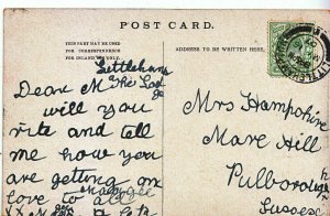 Genealogy Postcard - Family History - Hampshire - Pulborough - Sussex   A1137