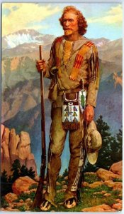 M-79621 Portrait of Jim Baker By C Waldo Love Colorado State Museum Denver Co...