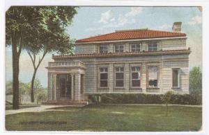 Library Wallingford Connecticut 1910c postcard