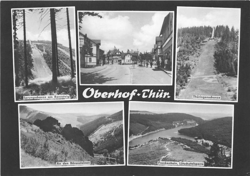 BG21976 multi views  oberhof thur  germany CPSM 14.5x9cm