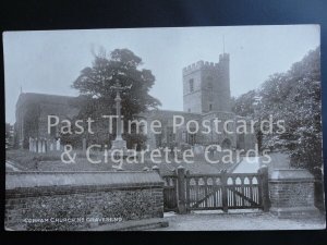 Kent COBHAM CHURCH near Gravesend - Old RP Postcard