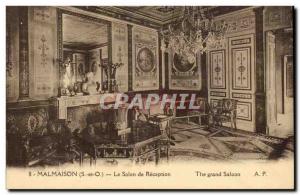 Malmaison - Napoleon - The Front Lounge The Grand Saloon - Old Postcard