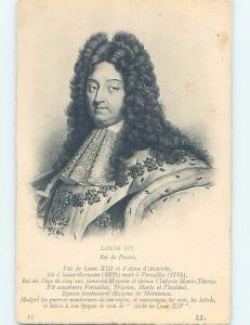 Pre-Linen foreign LOUIS XIV - FAMOUS FRENCH KING OF FRANCE HL9775