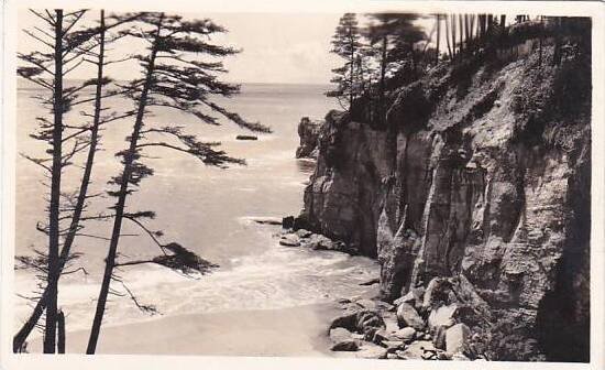 Oregon Beach Real Photo