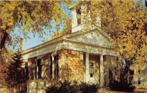 Rockton Illinois~First Congregational Church Old Stone Church~Info on Bk~1950s