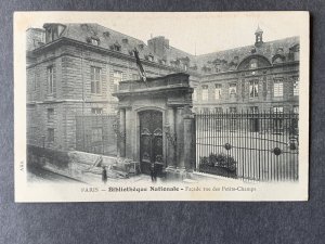 Bibliotheque Nationale Paris France Litho Postcard H1362084514