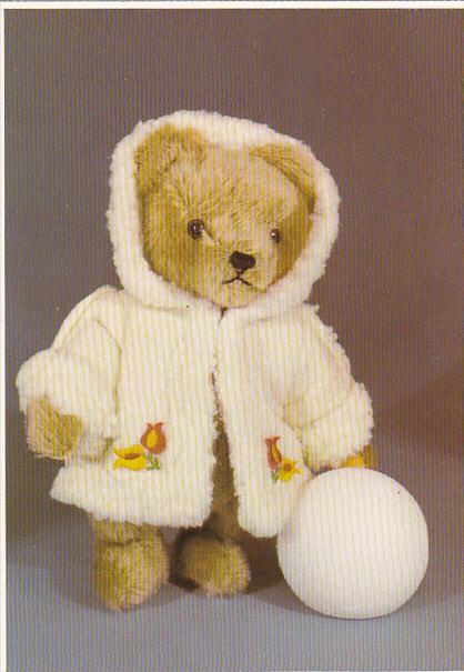 Gold Mohair Teddy Bear Manufactured by Hermann