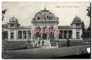 Old Postcard Vittel Vosges Casino