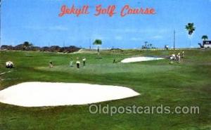 Jekyll Golf Course, Jekyll Island, Georga, USA 1986 postal used 1986