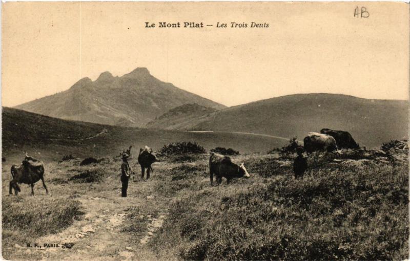 CPA Mont-PILAT - Les Trois Dents (487462)