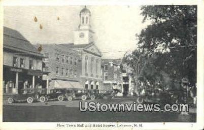 Town hall & Hotel Rogers in Lebanon, New Hampshire