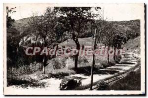 Postcard The Old Redhead road Morez