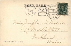 Fitzwilliam New Hampshire NH Street Scene c1910s Postcard