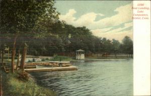 Boat Landing Lake Compounce Bristol CT c1910 Postcard