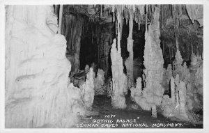 J81/ Lehman Caves Nevada RPPC Postcard c1940-50s Gothic Palace  233