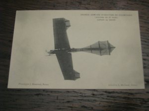 Aviation Postcard French France Champagne Aviation Show 