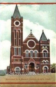 Broadway M. E. Church - Council Bluffs, Iowa IA  