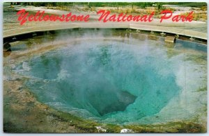 Postcard - Morning Glory Pool, Yellowstone National Park, Wyoming, USA