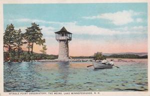 New Hampshire The Weirs Spindle Point Observatory Lake Winnepesaukee 1925