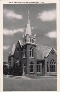 Texas Gainesville First Methodist Church